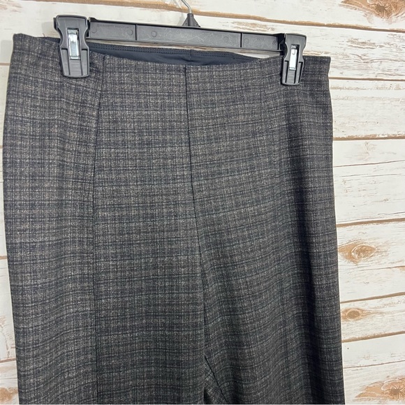 Liverpool Reese Pull On High Rise Ankle Legging Pants Gray Plaid - Picture 3 of 6